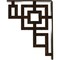 Ekena Millwork Eris Wrought Iron Bracket, (Single center brace), Antiqued Bronze 1 1/2"W x 7 1/2"D x 10"H BKTM01X07X10SERABZ - alternate 6